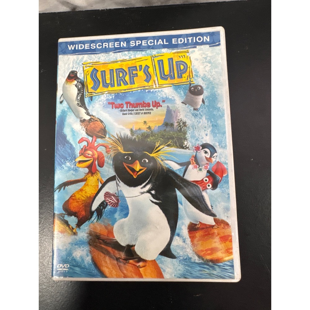 Surfs Up DVD Widescreen Special Edition Sony Pictures Animation Movie Penguin